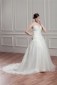 Charming V-Neck Sleeveless Satin Organza A-Line Wedding Dresses 2030653 Charming V-Neck Sleeveless Satin Organza A-Line Wedding Dresses 2030653