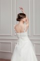 Charming V-Neck Sleeveless Satin Organza A-Line Wedding Dresses 2030653 Charming V-Neck Sleeveless Satin Organza A-Line Wedding Dresses 2030653