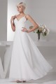 Chiffon Silk like Satin A-Line Sleeveless Beaded Wedding Dresses 2030656 Chiffon Silk like Satin A-Line Sleeveless Beaded Wedding Dresses 2030656