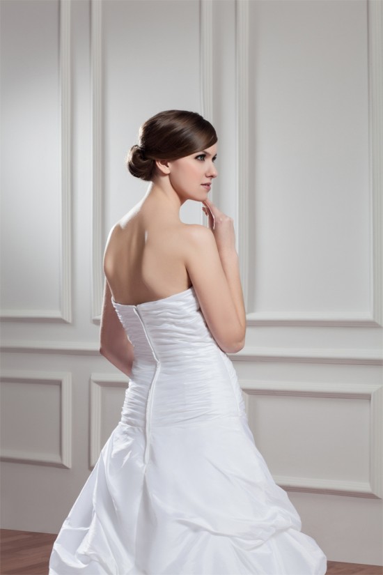 custom made Taffeta Sweetheart Sleeveless A-Line Wedding Dresses 2030659 custom made Taffeta Sweetheart Sleeveless A-Line Wedding Dresses 2030659