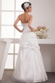 Elegant A-Line Satin Organza Taffeta Spaghetti Straps Wedding Dresses 2030660 Elegant A-Line Satin Organza Taffeta Spaghetti Straps Wedding Dresses 2030660