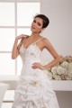 Elegant A-Line Satin Organza Taffeta Spaghetti Straps Wedding Dresses 2030660 Elegant A-Line Satin Organza Taffeta Spaghetti Straps Wedding Dresses 2030660