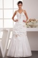 Elegant A-Line Satin Organza Taffeta Spaghetti Straps Wedding Dresses 2030660 Elegant A-Line Satin Organza Taffeta Spaghetti Straps Wedding Dresses 2030660