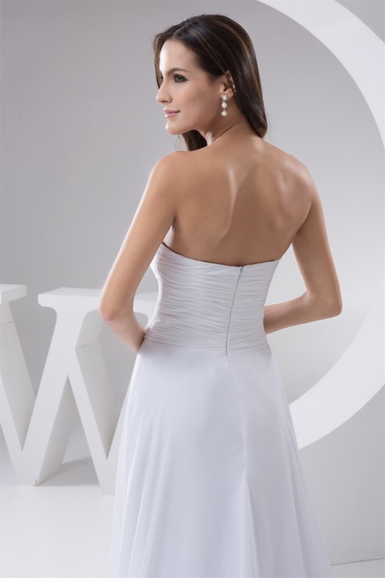 Elegant A-Line Sleeveless Chiffon Sweetheart Best Wedding Dresses 2030663 Elegant A-Line Sleeveless Chiffon Sweetheart Best Wedding Dresses 2030663