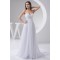 Elegant A-Line Sleeveless Chiffon Sweetheart Best Wedding Dresses 2030663