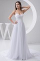 Elegant A-Line Sleeveless Chiffon Sweetheart Best Wedding Dresses 2030663 Elegant A-Line Sleeveless Chiffon Sweetheart Best Wedding Dresses 2030663