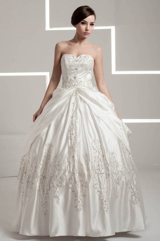 Ball Gown Strapless Floor-Length Wedding Dresses 2030665 Ball Gown Strapless Floor-Length Wedding Dresses 2030665