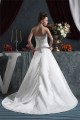 Elegant Satin Strapless A-Line Sleeveless Beaded Wedding Dresses 2030667 Elegant Satin Strapless A-Line Sleeveless Beaded Wedding Dresses 2030667