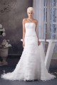 Elegant Satin Strapless Sleeveless A-Line Best Wedding Dresses 2030668 Elegant Satin Strapless Sleeveless A-Line Best Wedding Dresses 2030668