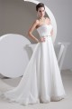 Elegant Satin Sweetheart A-Line Sleeveless Best Wedding Dresses 2030669 Elegant Satin Sweetheart A-Line Sleeveless Best Wedding Dresses 2030669