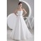Elegant Satin Sweetheart A-Line Sleeveless Best Wedding Dresses 2030669