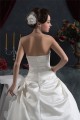 Elegant Strapless A-Line Satin Sleeveless Lace Wedding Dresses 2030675 Elegant Strapless A-Line Satin Sleeveless Lace Wedding Dresses 2030675