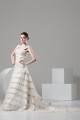 Fantastic A-Line Satin Organza Straps Lace Wedding Dresses 2030677 Fantastic A-Line Satin Organza Straps Lace Wedding Dresses 2030677