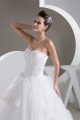 Fantastic Ball Gown Satin Sleeveless Sweetheart Wedding Dresses 2030678 Fantastic Ball Gown Satin Sleeveless Sweetheart Wedding Dresses 2030678