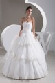 Fantastic Ball Gown Satin Sleeveless Sweetheart Wedding Dresses 2030678 Fantastic Ball Gown Satin Sleeveless Sweetheart Wedding Dresses 2030678
