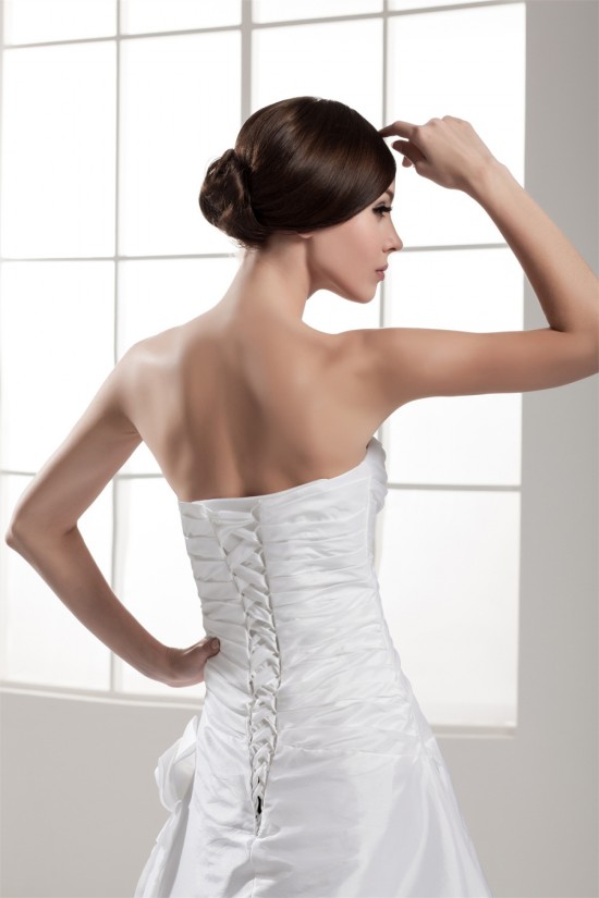 Fantastic A-Line Satin Taffeta Sweetheart Sleeveless Wedding Dresses 2030680 Fantastic A-Line Satin Taffeta Sweetheart Sleeveless Wedding Dresses 2030680
