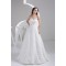Fantastic A-Line Sleeveless Netting Strapless Wedding Dresses 2030682