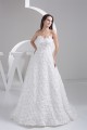 Fantastic A-Line Sleeveless Netting Strapless Wedding Dresses 2030682
