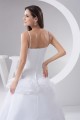 Fantastic A-Line Spaghetti Straps Sleeveless Satin Wedding Dresses 2030685