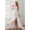 Fantastic Satin Organza A-Line Sleeveless Sweetheart Wedding Dresses 2030689
