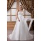 Fantastic Satin Organza Strapless A-Line Sleeveless Wedding Dresses 2030691