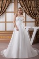 Fantastic Satin Organza Strapless A-Line Sleeveless Wedding Dresses 2030691 Fantastic Satin Organza Strapless A-Line Sleeveless Wedding Dresses 2030691