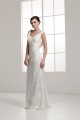Fantastic Sleeveless Sheath/Column Straps Lace Wedding Dresses 2030692 Fantastic Sleeveless Sheath/Column Straps Lace Wedding Dresses 2030692
