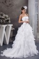 Fantastic Strapless Sleeveless A-Line Satin Wedding Dresses 2030695 Fantastic Strapless Sleeveless A-Line Satin Wedding Dresses 2030695