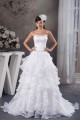 Fantastic Strapless Sleeveless A-Line Satin Wedding Dresses 2030695 Fantastic Strapless Sleeveless A-Line Satin Wedding Dresses 2030695
