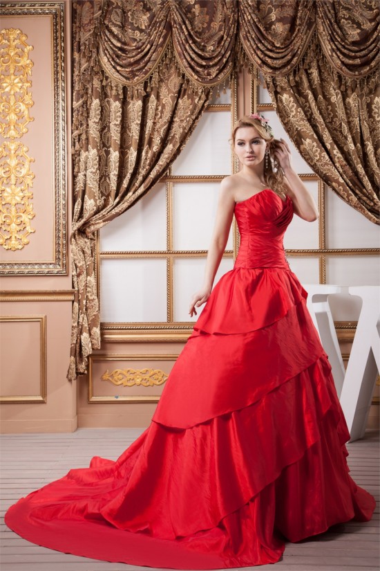 Fantastic Taffeta Ball Gown Sleeveless Sweetheart Wedding Dresses 2030696 Fantastic Taffeta Ball Gown Sleeveless Sweetheart Wedding Dresses 2030696