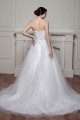 Aashionable A-Line Strapless Satin Sleeveless Sweet Wedding Dresses 2030701