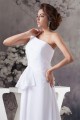 Fashionable One-Shoulder Chiffon Sleeveless A-Line Sweet Wedding Dresses 2030703 Fashionable One-Shoulder Chiffon Sleeveless A-Line Sweet Wedding Dresses 2030703