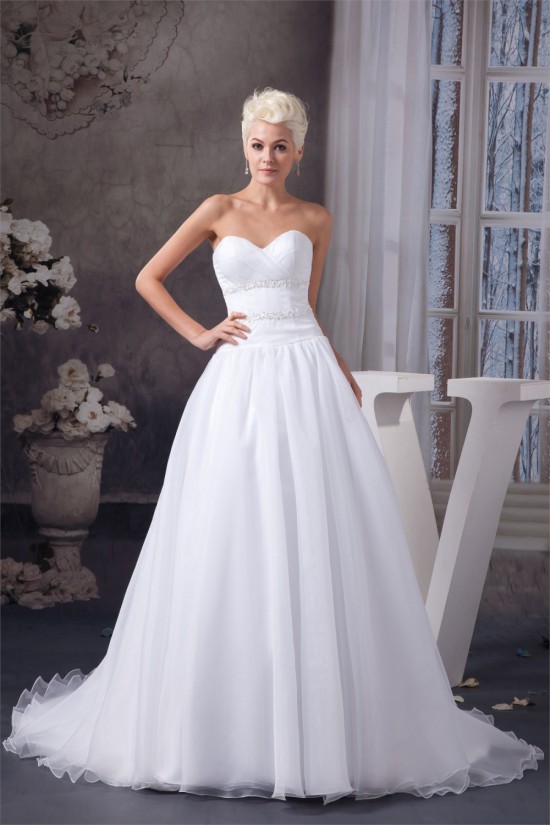 Fashionable A-Line Sweetheart Beaded Wedding Dresses 2030705 Fashionable A-Line Sweetheart Beaded Wedding Dresses 2030705