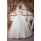 Fashionable Ball Gown Square Satin Organza Lace Wedding Dresses 2030707