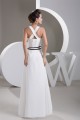 A-Line Sleeveless V-Neck Chiffon Floor-Length Wedding Dresses 2030708 A-Line Sleeveless V-Neck Chiffon Floor-Length Wedding Dresses 2030708