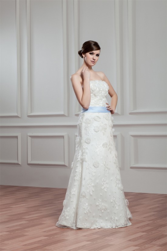 Satin Lace A-Line Short Sleeve Floor-Length Wedding Dresses with A Lace Jacket 2030714 Satin Lace A-Line Short Sleeve Floor-Length Wedding Dresses with A Lace Jacket 2030714