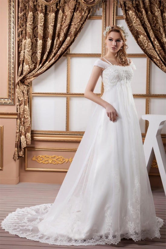 A-Line Empire Lace Straps Wedding Dresses Maternity Wedding Dresses 2030715 A-Line Empire Lace Straps Wedding Dresses Maternity Wedding Dresses 2030715