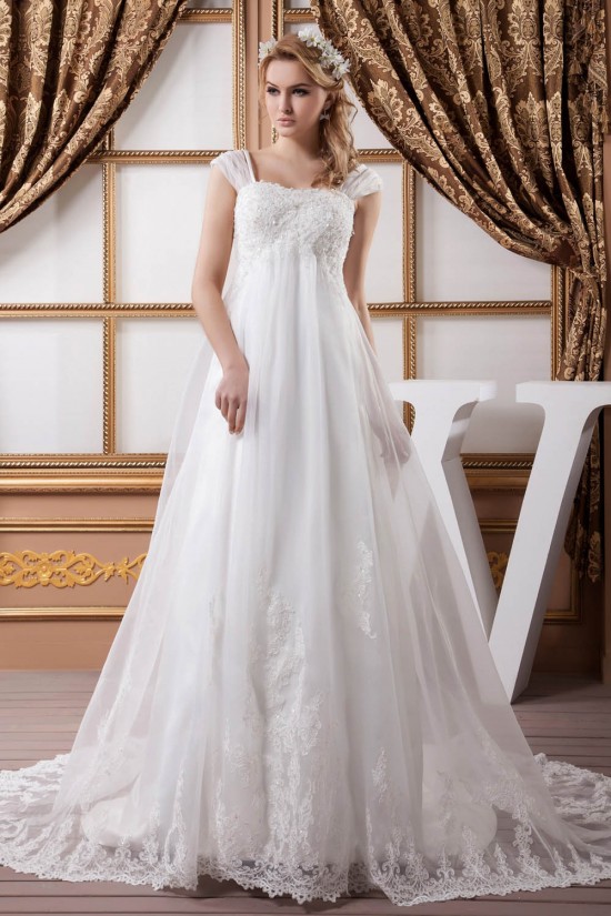 A-Line Empire Lace Straps Wedding Dresses Maternity Wedding Dresses 2030715 A-Line Empire Lace Straps Wedding Dresses Maternity Wedding Dresses 2030715