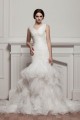 Trumpet/Mermaid Princess V-Neck Wedding Dresses 2030716