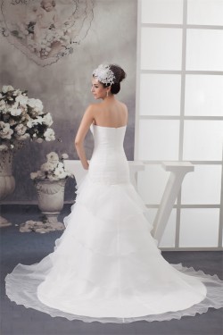 A-Line Sleeveless Sweetheart Wedding Dresses 2030717