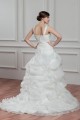 Great A-Line Sleeveless Straps Satin Organza Wedding Dresses 2030723 Great A-Line Sleeveless Straps Satin Organza Wedding Dresses 2030723