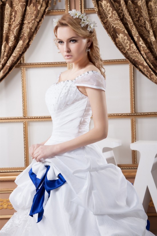 Great Ball Gown Soft Sweetheart Satin Organza Cap Sleeve Wedding Dresses 2030724 Great Ball Gown Soft Sweetheart Satin Organza Cap Sleeve Wedding Dresses 2030724