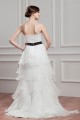 Great Satin Organza A-Line Strapless Sleeveless Wedding Dresses 2030727 Great Satin Organza A-Line Strapless Sleeveless Wedding Dresses 2030727