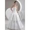 A-Line Great Satin Lace Strapless Sleeveless Wedding Dresses 2030728