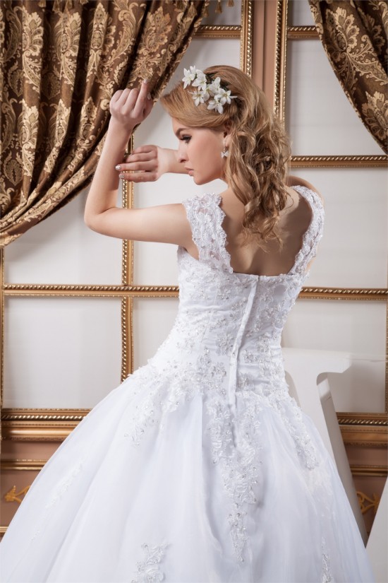 Great Satin Beaded Lace Sweetheart Ball Gown Wedding Dresses 2030729 Great Satin Beaded Lace Sweetheart Ball Gown Wedding Dresses 2030729