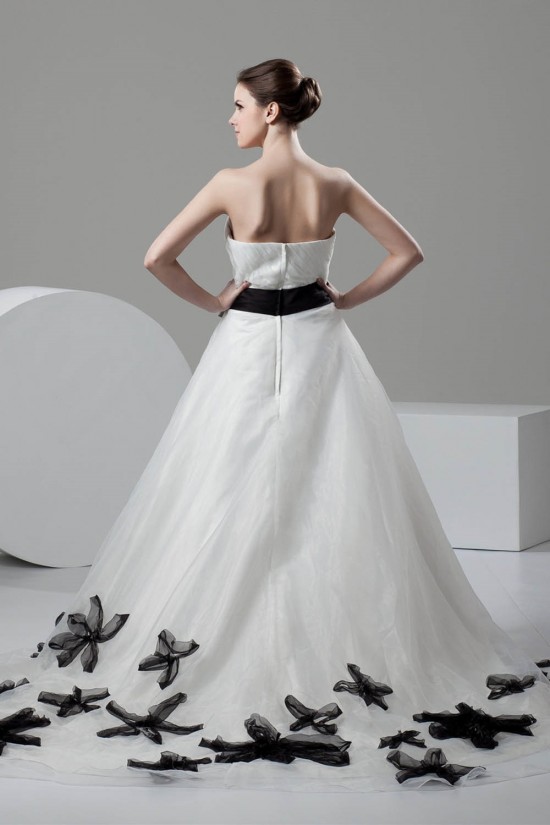 Great Sweetheart Satin Organza A-Line Sleeveless Wedding Dresses 2030735 Great Sweetheart Satin Organza A-Line Sleeveless Wedding Dresses 2030735