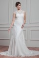 Sheath/Column Sleeveless Lace Chiffon New Arrival Wedding Dresses 2030740 Sheath/Column Sleeveless Lace Chiffon New Arrival Wedding Dresses 2030740