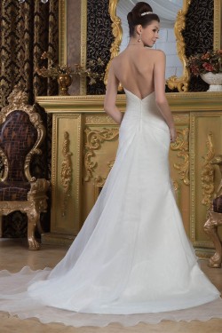 Hot Sale A-Line Sweetheart Sleeveless Lace Wedding Dresses 2030745