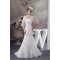 Trumpet/Mermaid Soft Lace Strapless Wedding Dresses with A Half Sleeve Lace Jacket 2030750