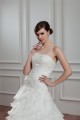 A-Line Satin Organza Sweetheart Chapel Train Lace Wedding Dresses 2030753 A-Line Satin Organza Sweetheart Chapel Train Lace Wedding Dresses 2030753